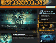 Tablet Screenshot of metadragon.de
